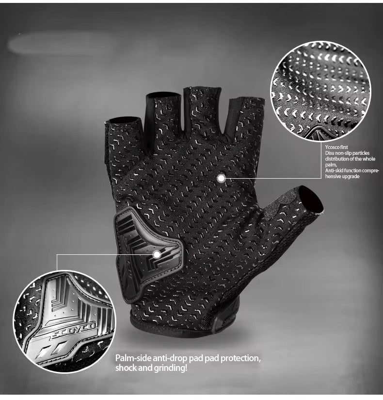 Scoyco fingerless tactical gloves
