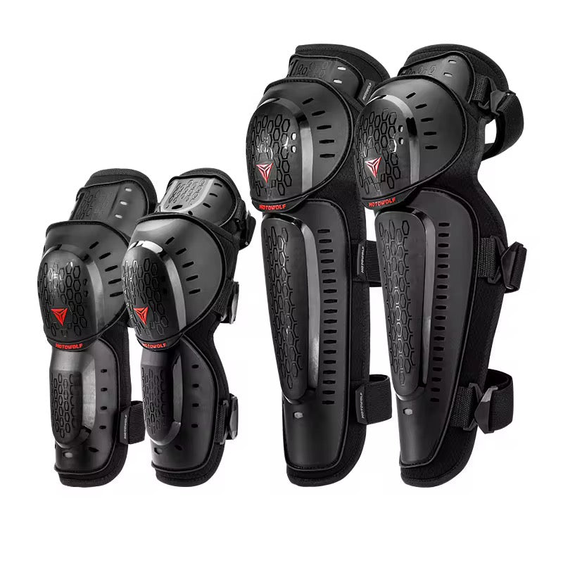 Motowolf motorcycle knee & elbow guards